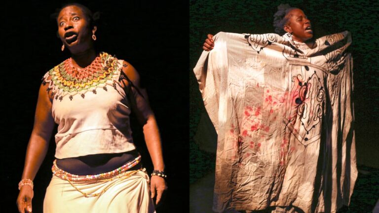 An African playwright uses theater to break the silence on rape and gender violence."