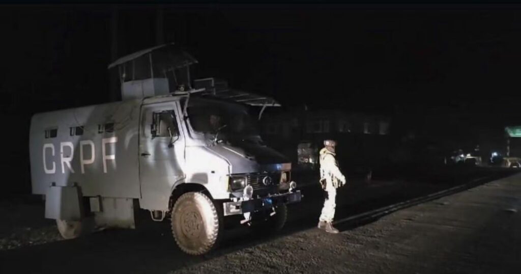 Security personnel on high alert after the Ganderbal terrorist attack, where seven people, including a doctor, were killed near the Z-Morh tunnel in Jammu and Kashmir.