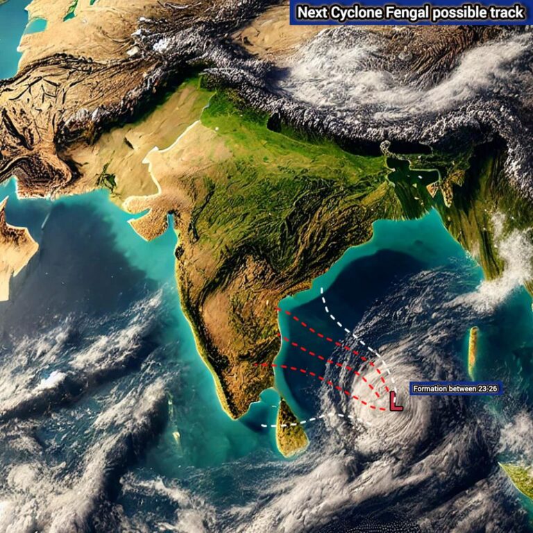 Tamil Nadu Cyclone Fengal Update: Heavy rain, waterlogged streets, and strong winds with people seeking shelter amidst school closures in multiple districts.