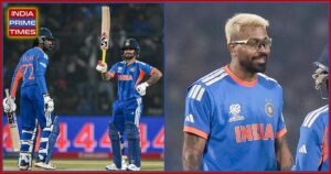 Ishan Kishan Blitz & Pandya Finish Propel India to 209