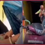 Madhya Pradesh reel sparks outrage - woman films infant placed inside scooter storage