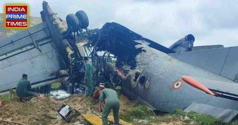 Five IAF Personnel Killed as AN-32 Transport Aircraft Crashes During Landing in Assam’s Jorhat