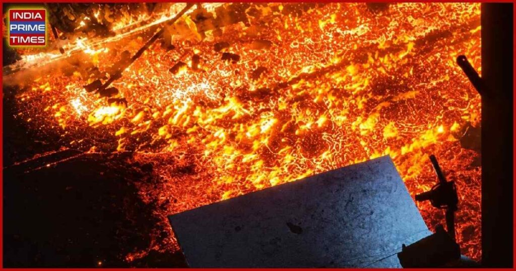 Molten Metal Spill Claims at Least 8 Lives Following Massive Ladle Explosion