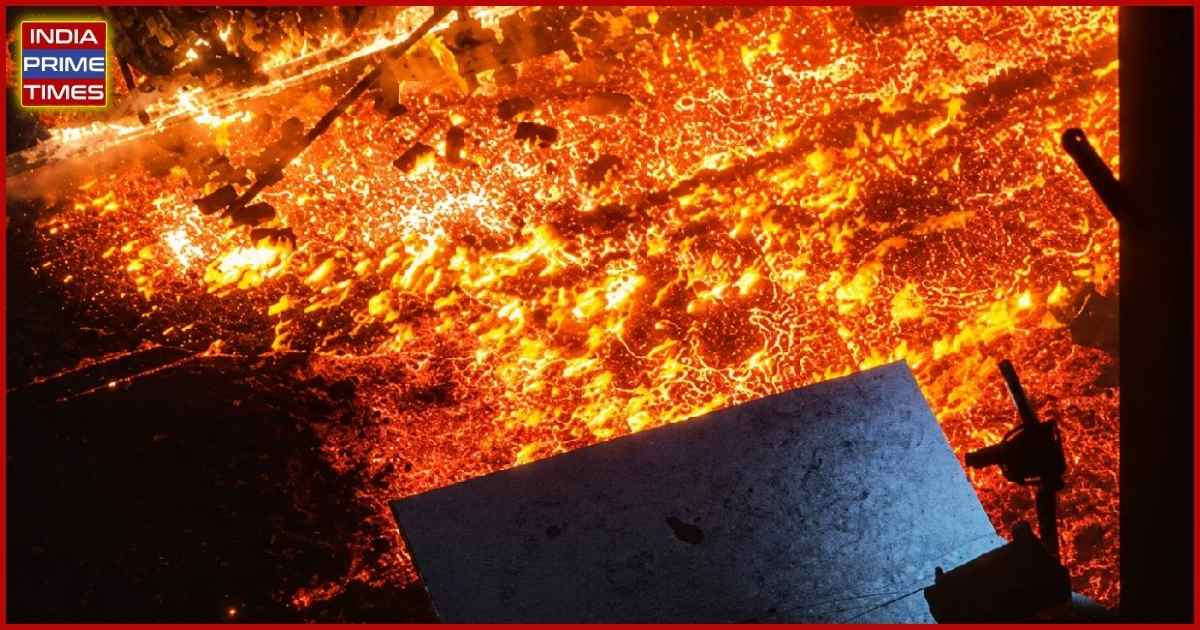 Molten Metal Spill Claims at Least 8 Lives Following Massive Ladle Explosion