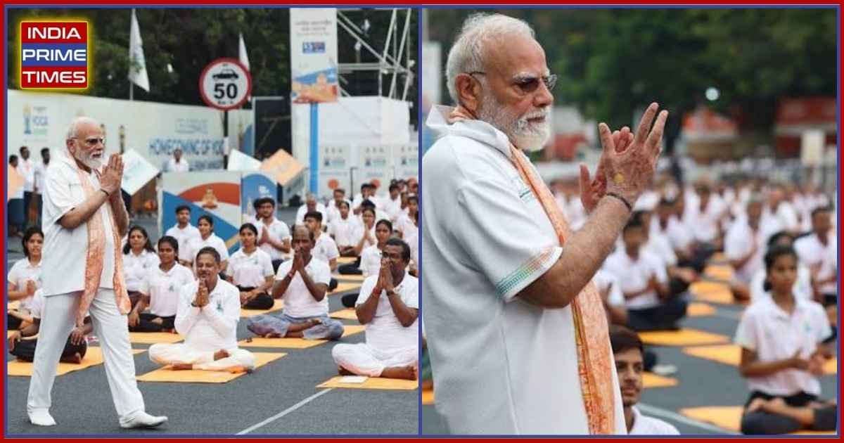 PM Modi and Millions Worldwide Unite for 12th International Yoga Day Under Theme Yoga for Healthy Ageing