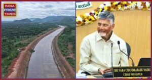 Historic Milestone CM Chandrababu Naidu Releases Godavari Waters to North Andhra via Polavaram Left Main Canal