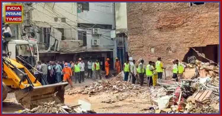 Satya Niketan PG Collapse: 7 Dead, Landlords Arrested, and 5 MCD Officials Suspended as Demolition of Adjacent Building Begins Today